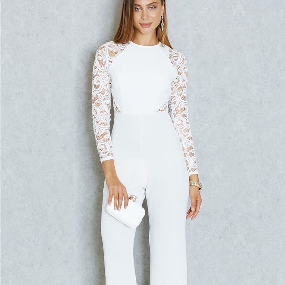 white petite jumpsuit uk